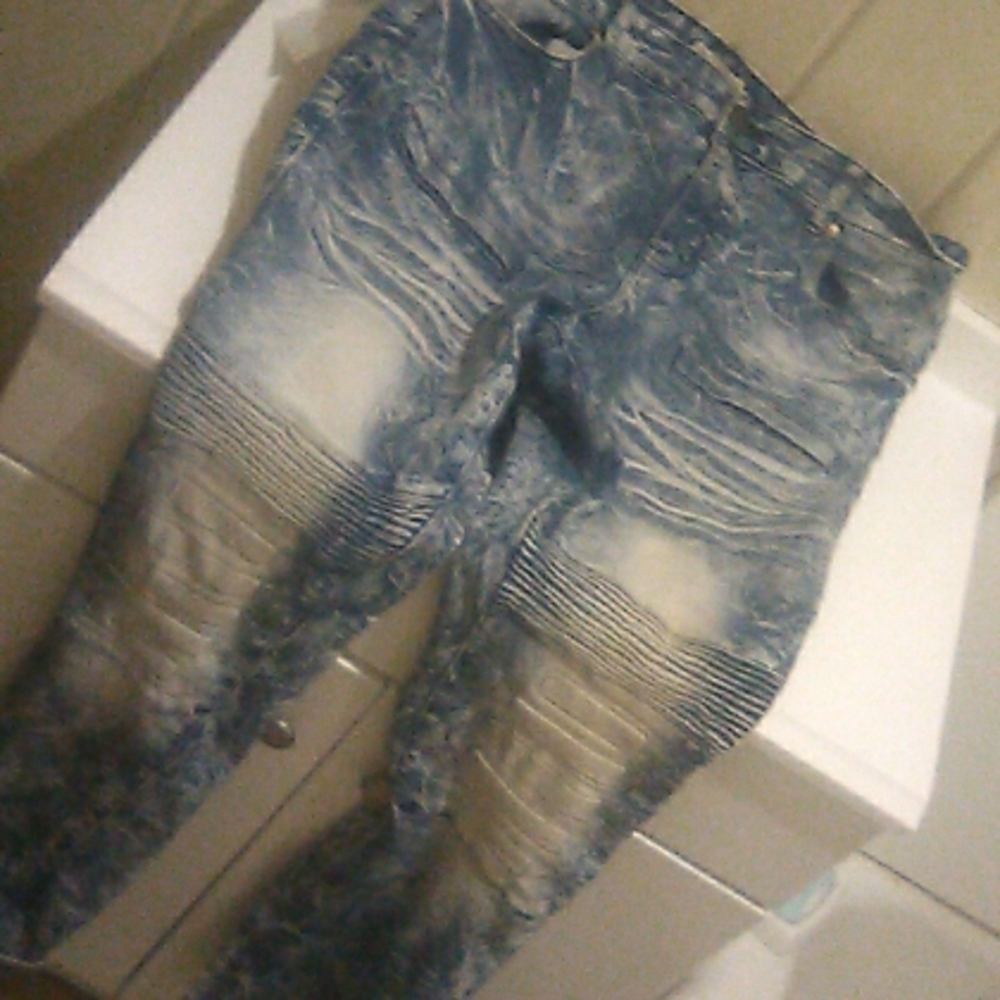 Skinny jeans, blue 36 by 32